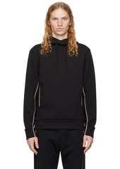 Hugo Boss BOSS Black Logo-Embossed Hoodie