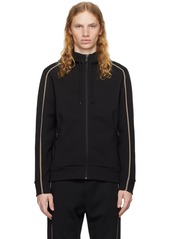 Hugo Boss BOSS Black Logo-Embossed Hoodie