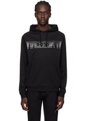 Hugo Boss BOSS Black Printed Hoodie