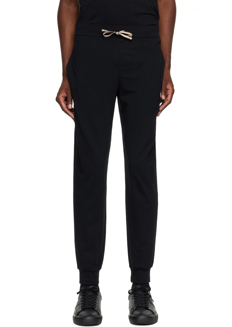 Hugo Boss BOSS Black Printed Logo Sweatpants