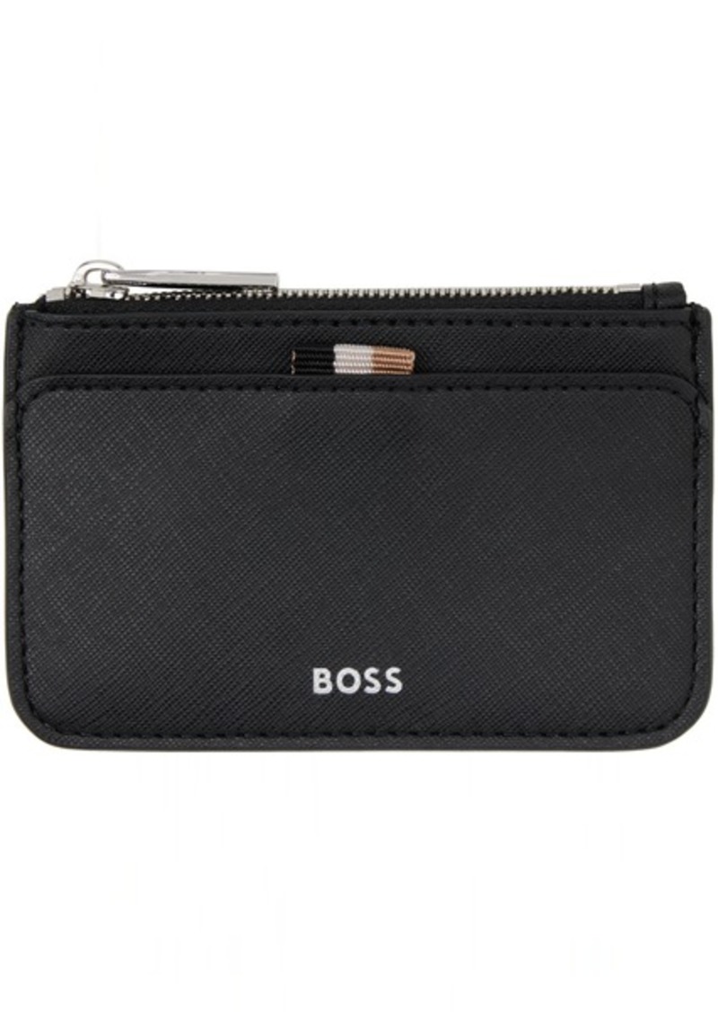 Hugo Boss BOSS Black Zip Card Holder