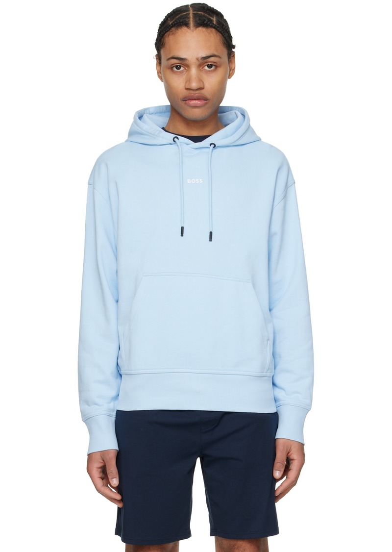 Hugo Boss BOSS Blue Contrast Hoodie