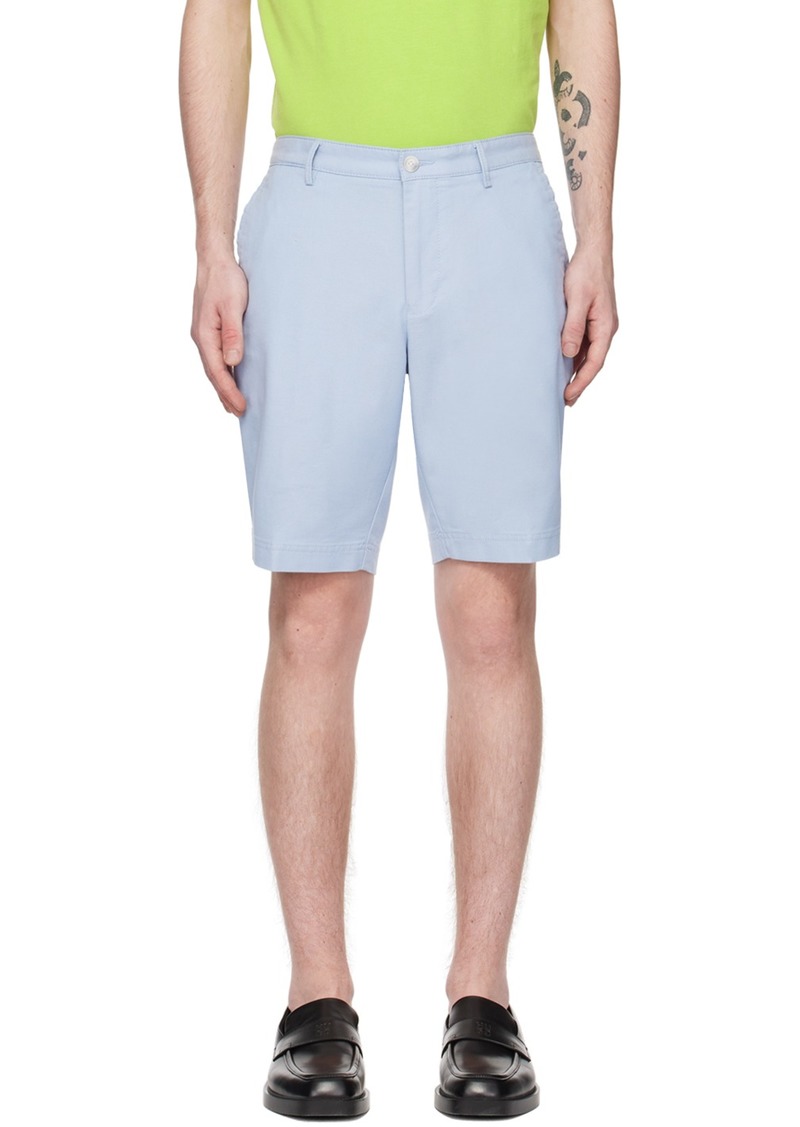 Hugo Boss BOSS Blue Slim-Fit Shorts