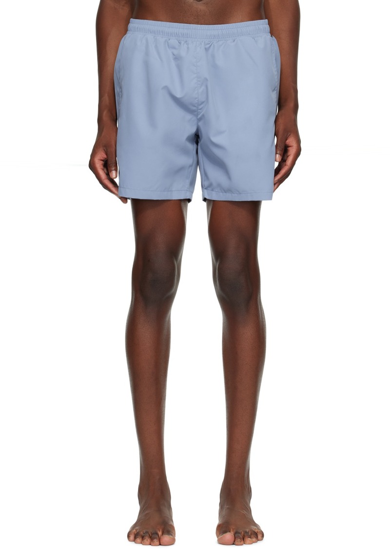 Hugo Boss BOSS Blue Stripe Swim Shorts