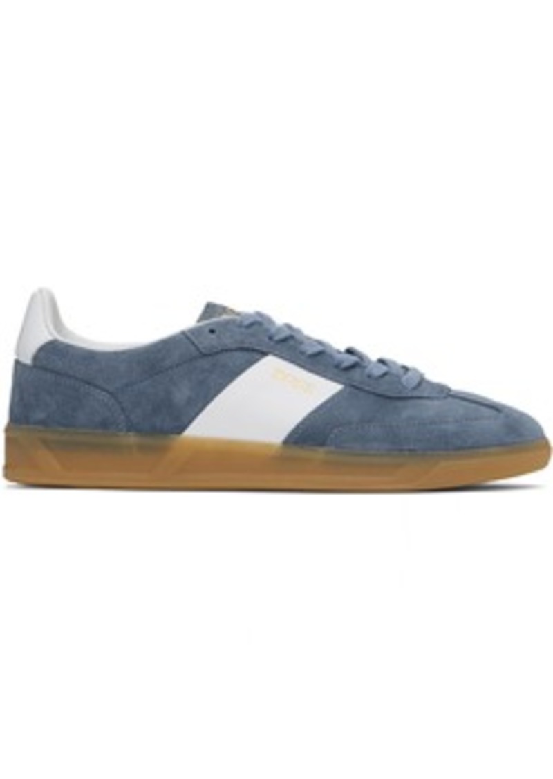 Hugo Boss BOSS Blue Suede Sneakers