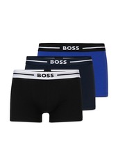 Hugo Boss Boss Bold Cotton Blend Regular Fit Trunks, Pack of 3