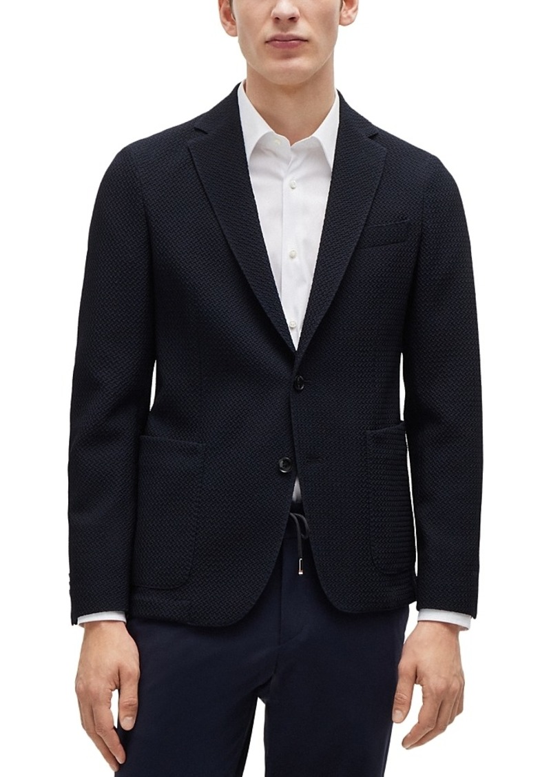 Hugo Boss Boss C-Hanry-233 Textured Slim Fit Sport Coat