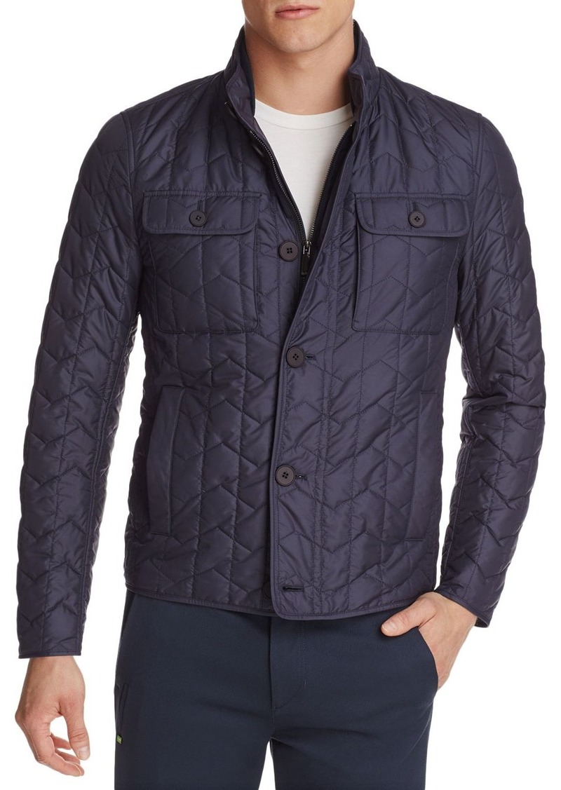 Hugo Boss BOSS Camano Quilted Nylon Field Jacket | Outerwear