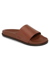 hugo boss cliff leather slides