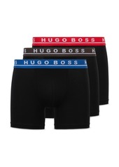 Hugo Boss BOSS Cotton Blend Boxer Briefs, Pack of 3