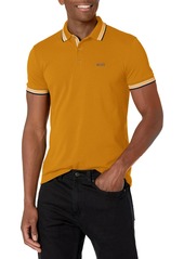 Hugo Boss BOSS Curved Logo Regular Fit Pique Polo Shirt