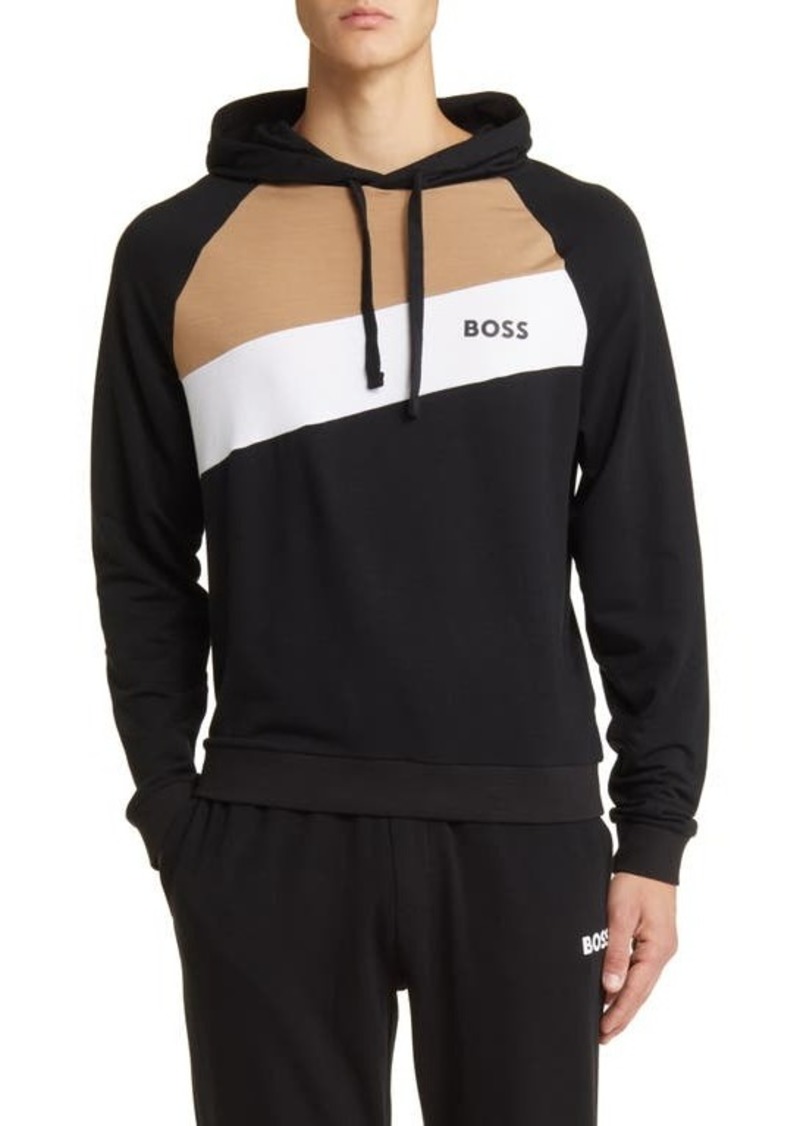 Hugo Boss BOSS Fashion Colorblock Lounge Hoodie