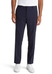 Hugo Boss BOSS Genius Flat Front Stretch Wool Blend Pants