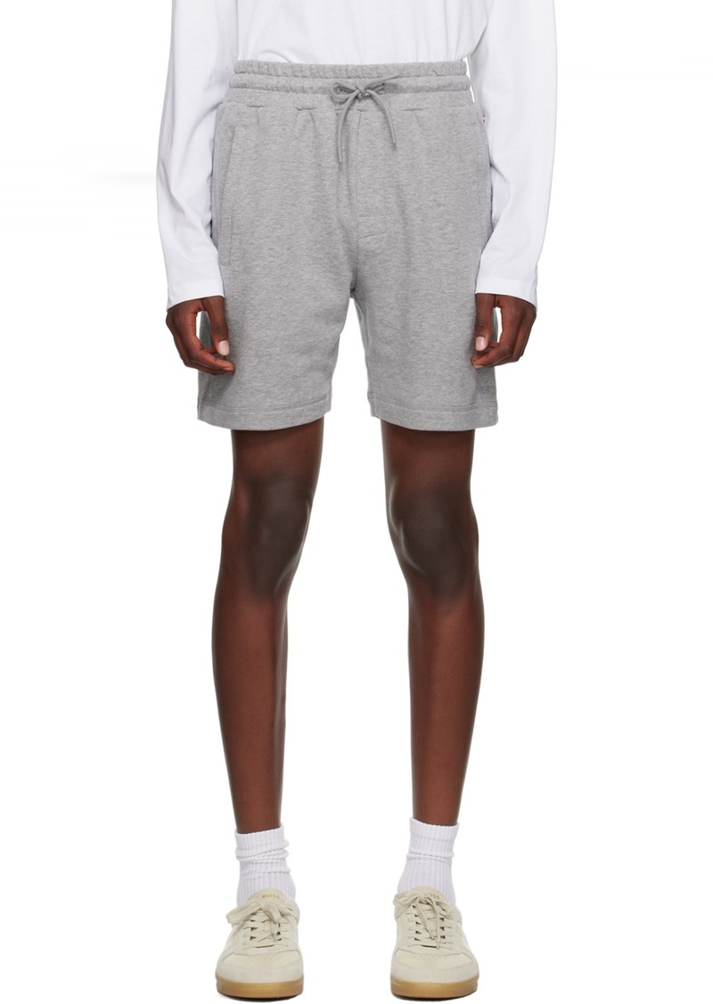 Hugo Boss BOSS Gray Drawstring Shorts