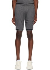 Hugo Boss BOSS Gray Drawstring Shorts