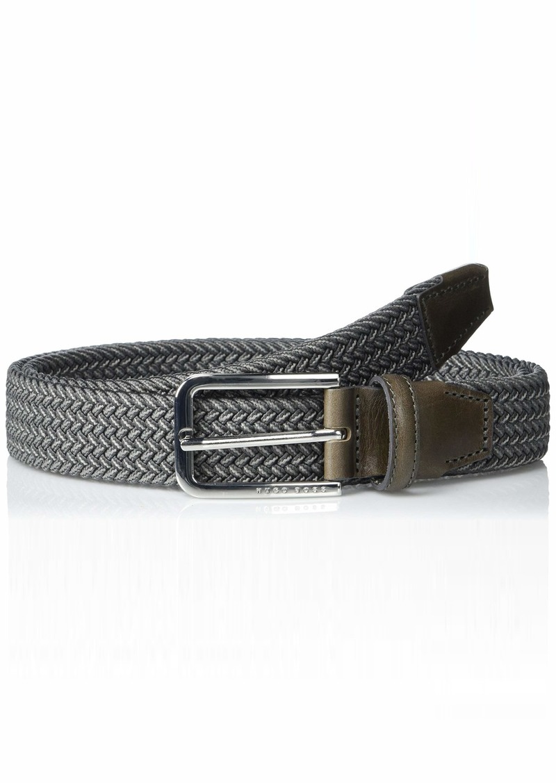 hugo boss woven belt