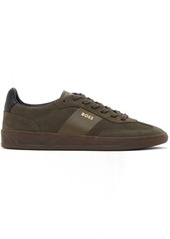 Hugo Boss BOSS Khaki Paneled Sneakers