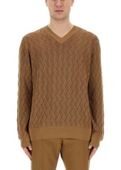 Hugo Boss BOSS KNIT WITH ARAN STITCH WORK