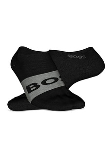 Hugo Boss Boss Logo Ankle Socks, Pack of 2