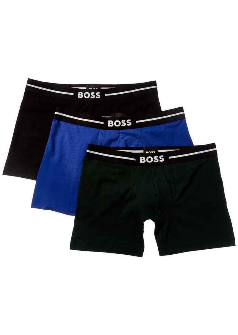 Hugo Boss 3-Pack Bold Logo Boxer Briefs