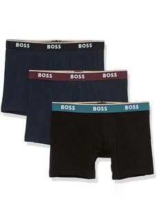 Hugo Boss BOSS Men's 3 Pack Bold Logo Cotton Stretch Boxer Briefs  XXL