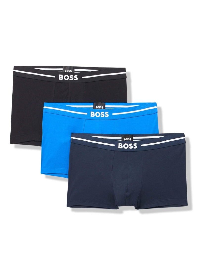Hugo Boss BOSS Men's 3-Pack Bold Logo Trunks