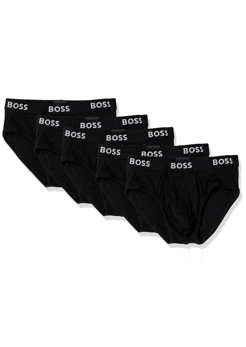 Hugo Boss BOSS Men's 5-Pack Regular Rise Authentic Briefs