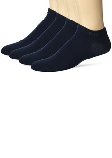 Hugo Boss BOSS Men's 5 Pack Solid Cotton Stretch Ankle Socks