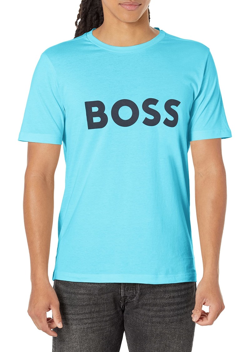 Hugo Boss BOSS Men's Big Logo Jersey Cotton T Shirt  XL