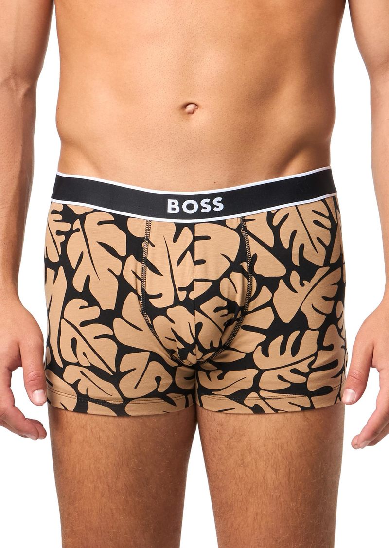Hugo Boss BOSS Men's Bold Logo Patterned Trunk