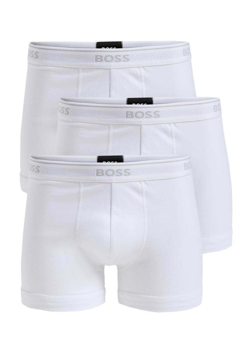 Hugo Boss BOSS Hugo Men's Boxer Brief 3p Us Co 10145963 01 White