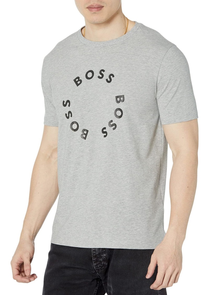 Hugo Boss BOSS Men's Contrast Circle Logo Cotton T-Shirt  S