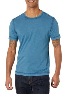 Hugo Boss BOSS Men's Garment Dyed Jersey Small Logo T-Shirt sonoran Sky S