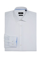 Hugo Boss BOSS Men's Jesse Cotton Solid Slim Fit Dress Shirt