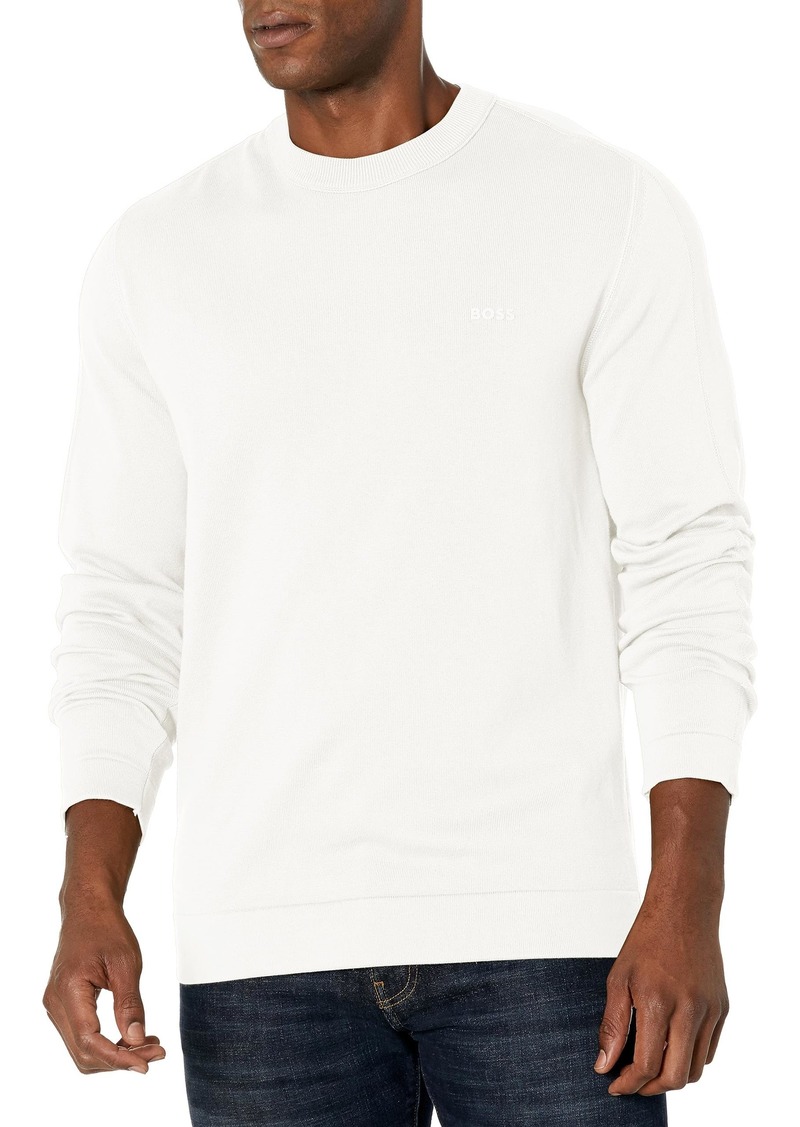 Hugo Boss BOSS Organic Cotton Knit Cotton Sweater