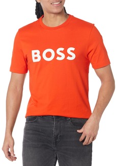 Hugo Boss BOSS Men's Patch Logo Jersey Crew Neck T-Shirt