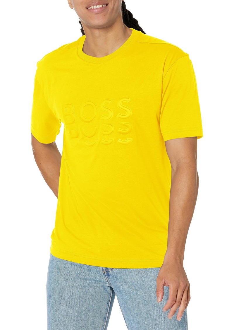 Hugo Boss BOSS Men's Pop Logo Jersey T Shirt  XL