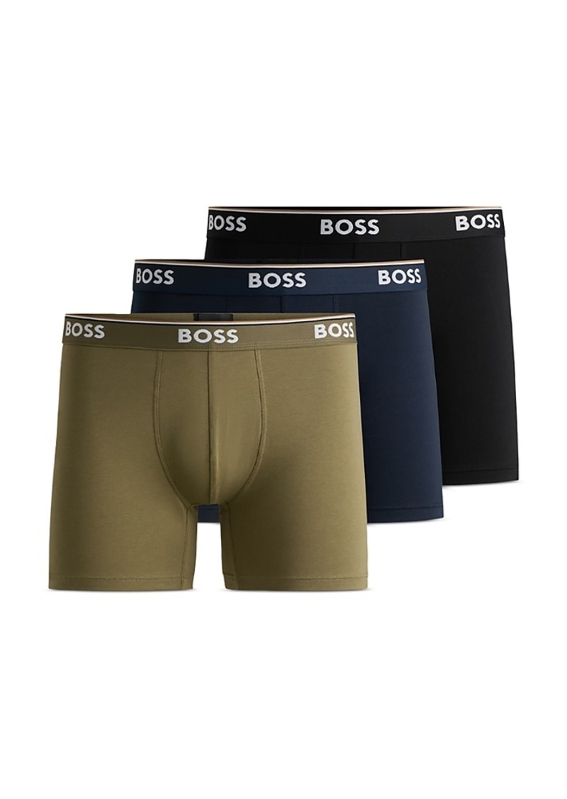 Hugo Boss Boss Men's Power Boxer Briefs, Pack of 3