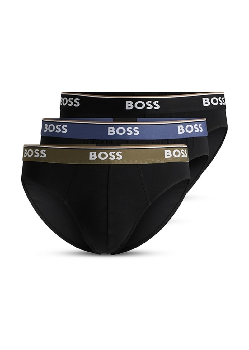 Hugo Boss Boss Men's Power Briefs, Pack of 3