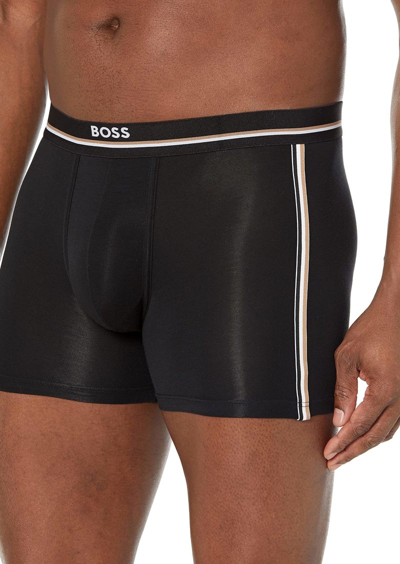 Hugo Boss BOSS Men's Relax Cotton Stretch Boxer Brief  S