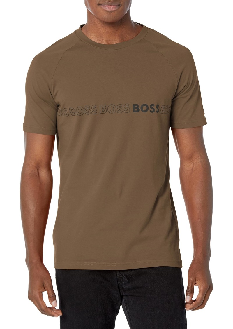 Hugo Boss BOSS Men's Slim Fit Repeating Logo Short Sleeve T-Shirt  M