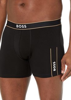 Hugo Boss BOSS Men's Side Logo Cotton Stretch Boxer Brief  M