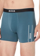 Hugo Boss BOSS Men's Side Logo Cotton Stretch Boxer Brief  XXL