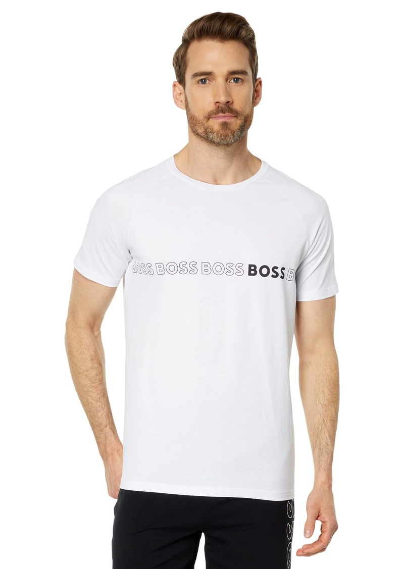 Hugo Boss BOSS Men's Standard Slim Fit Repeating Logo Short Sleeve T-Shirt