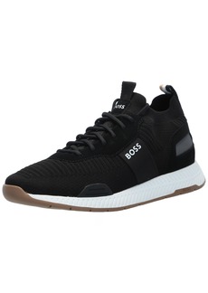 Hugo Boss BOSS Structured Knit Sock Running Sneaker