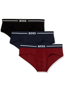 Hugo Boss BOSS Men's Three Pack Bold Hipster Briefs