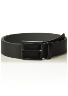 Hugo Boss BOSS Men's Timon Leather Belt with Branding on The Loop