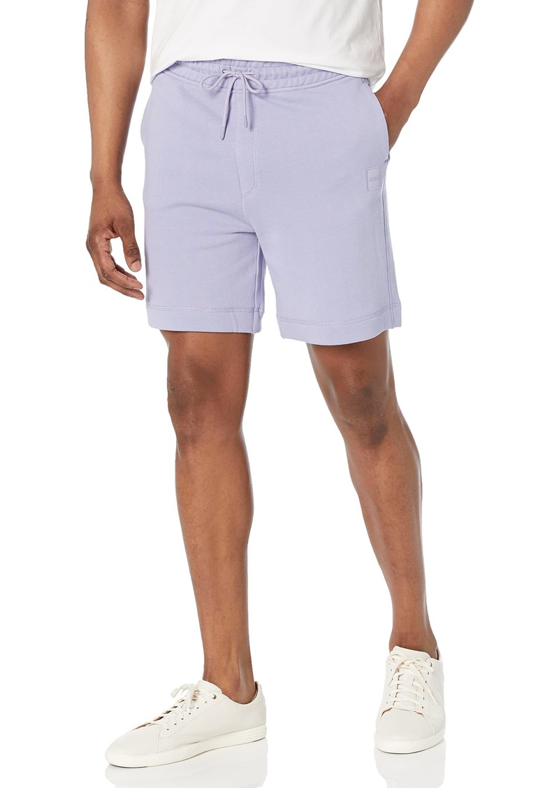 Hugo Boss BOSS Tonal Logo Soft French Terry Shorts