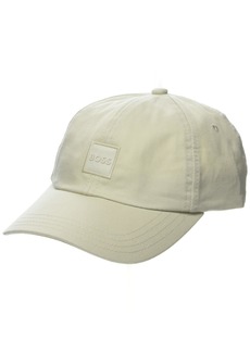Hugo Boss BOSS Men's Tonal Square Logo Cotton Twill Hat