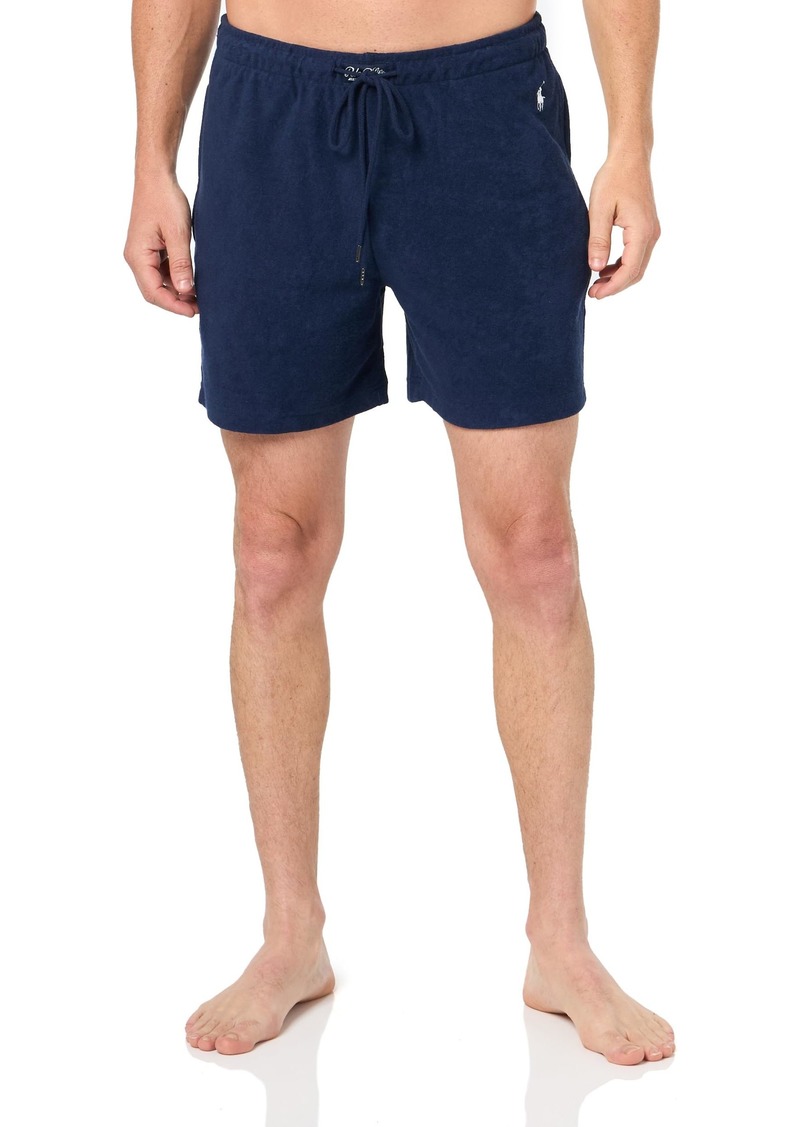 Hugo Boss BOSS Waffle Contrast Logo Lounge Shorts